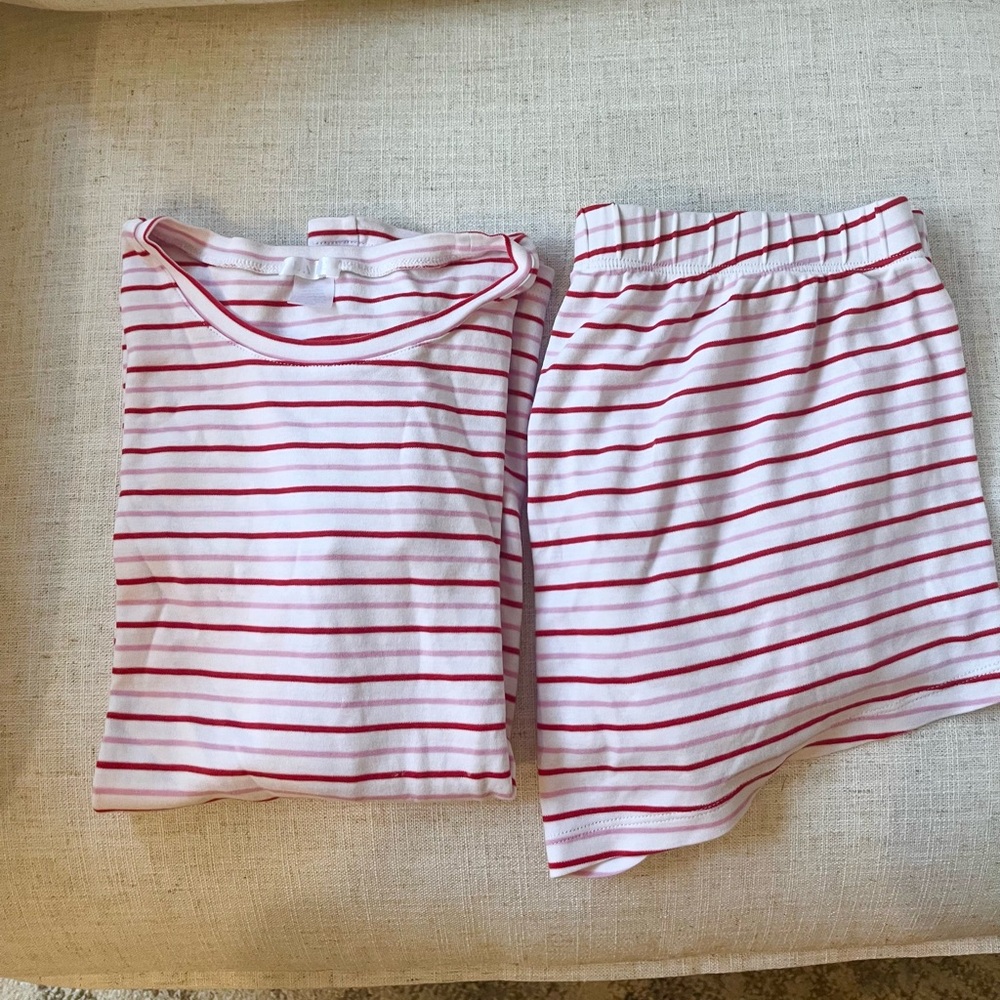 LAKE Shorts & Short Sleeve Pajama Set